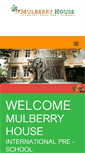 Mobile Screenshot of mulberryhousepreschool.com