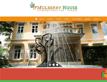 Tablet Screenshot of mulberryhousepreschool.com